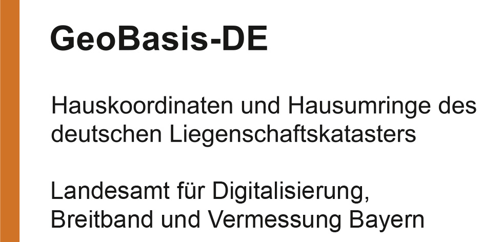 Logo Zentrale Stelle Hauskoordinaten, Hausumringe und 3D-Gebäudemodelle (ZSHH)