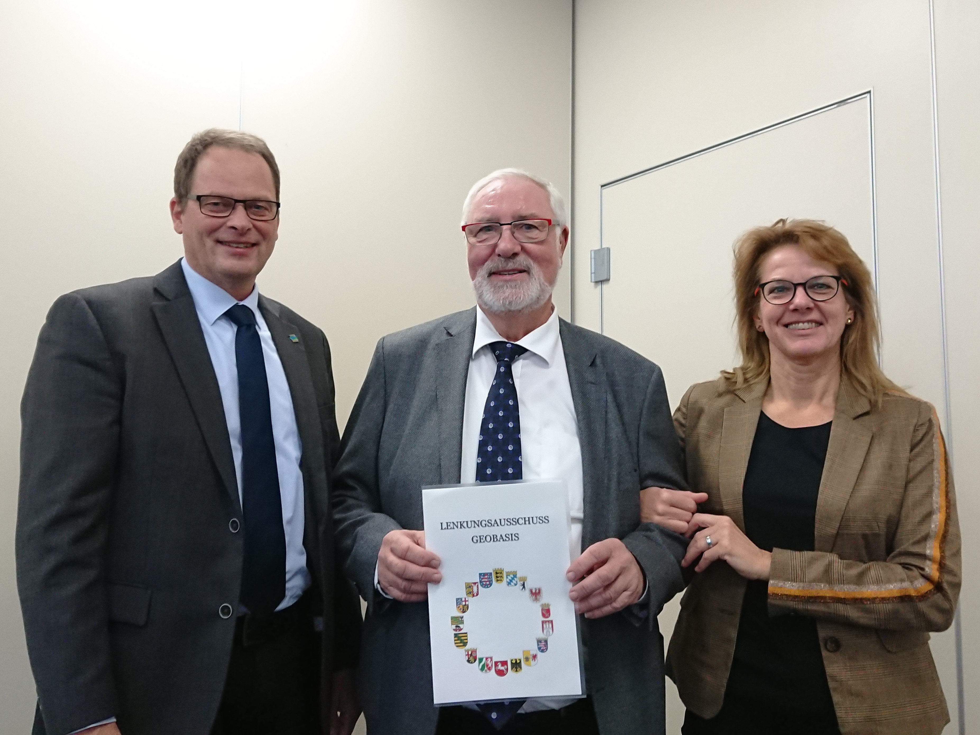 Lenkungsausschuss Geobasis unter neuem Vorsitz