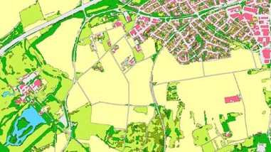 Visualisierung der Landbedeckung