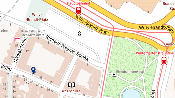 Bild zeigt den Geokodierungsdienst